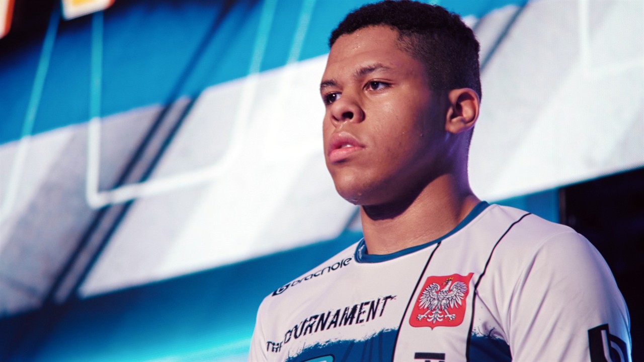 Close up of a teenage boy